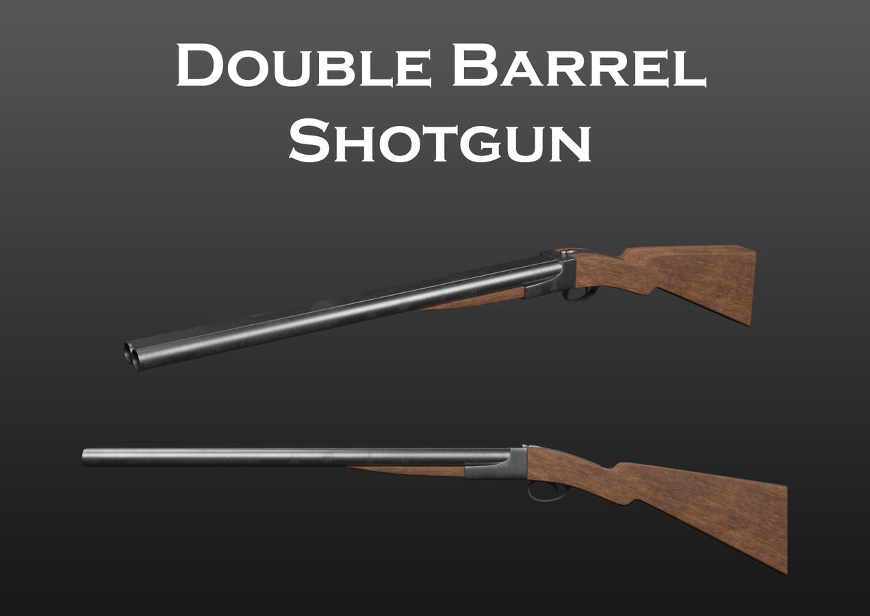 Double Barrel Shotgun
